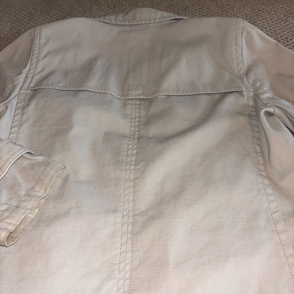 Vintage Y2K J. Crew Women’s Khaki Jacket SZ S - Picture 7 of 7